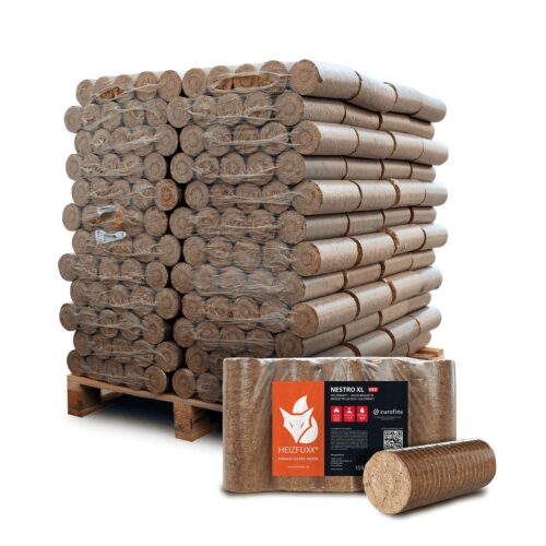HEIZFUXX Holzbriketts Nestro XL Red 960 kg