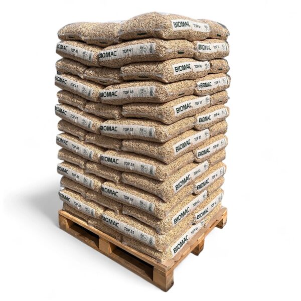 BIOMAC Holzpellets TOP A1 ENplus A1 990 kg Palette