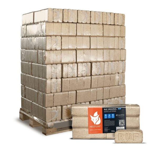 HEIZFUXX Holzbriketts RUF Original Blue 960 kg