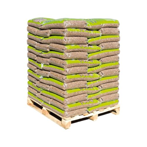 Hartholzpellets Eiche 6 mm 975 kg Palette