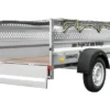p11-3_result.webp Humbaur Steely Projektanhänger 750 kg ungebremst – 2050 × 1095 × 600 mm – Lochblechaufsatz, Netz und Stützrad