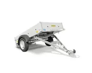 Humbaur Startrailer Einachsanhänger 750 kg ungebremst – 2050 × 1095 × 300 mm – klappbare Deichsel