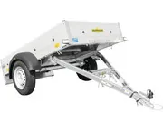 Humbaur Startrailer Einachsanhänger 750 kg ungebremst – 2050 × 1095 × 300 mm – klappbare Deichsel
