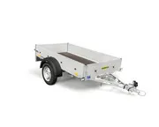 Humbaur Startrailer Einachsanhänger 750 kg ungebremst – 2050 × 1095 × 300 mm – klappbare Deichsel